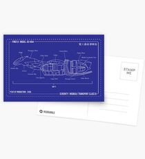 Firefly Class 03-K64 Postcards