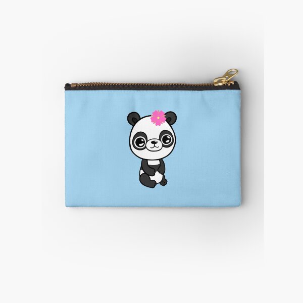 Item preview, Baby panda with pink flower designed and sold by jakezbontar.