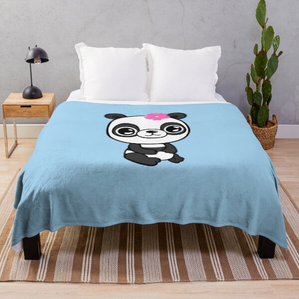 Item preview, Baby panda with pink flower designed and sold by jakezbontar.