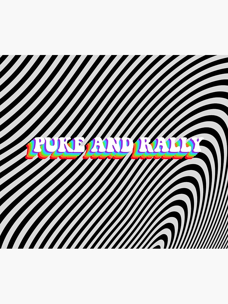 puke-and-rally-tapestry-tapestry-by-carolinejane36-redbubble