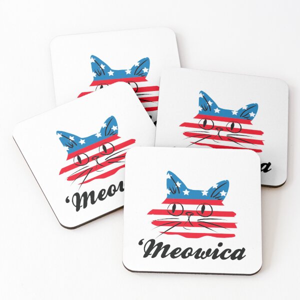 Item preview, ‘Meowica designed and sold by pbillustrations.