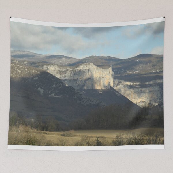Item preview, Sunny day on the cliffs mountains	 designed and sold by EstelleRossetti.
