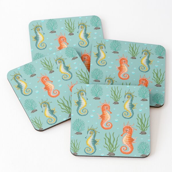 Item preview, Seahorse Pattern 1 designed and sold by Makanahele.