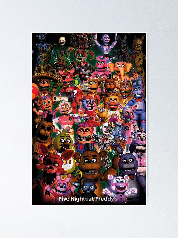 Fnaf Anime Posters for Sale