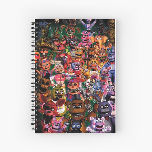 Notebook 5 Nights with Freddie Five Nights At Freddy & #039;s FNAF,  animatronics No. 39, A6