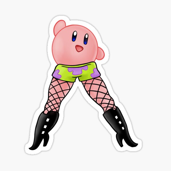 Kirby’s a Goofy Goober Sticker