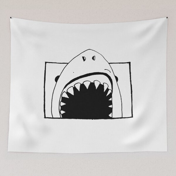 Item preview, shark artwork designed and sold by Ilustra Club.
