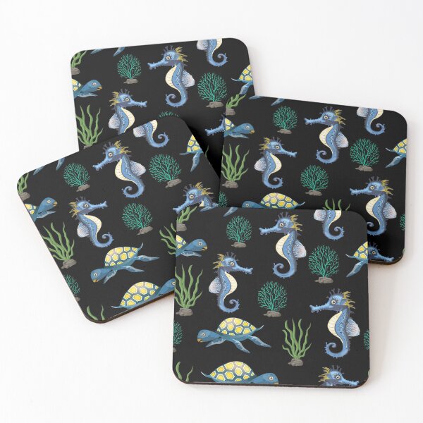 Item preview, Seahorse Pattern 2 designed and sold by Makanahele.