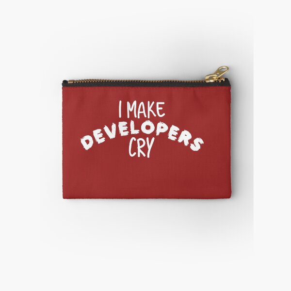 Item preview, Funny analyser Gift-QA Engineer Funny I Make Developers Cry Funny Analyser  designed and sold by Mimo15.
