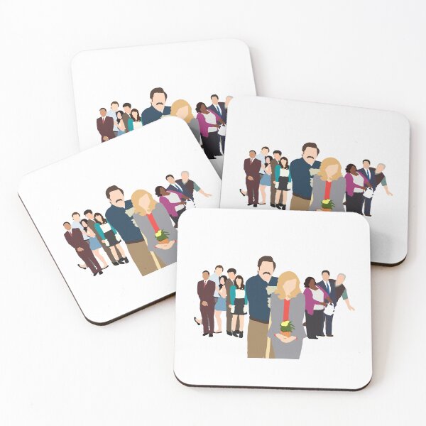 Item preview, Parks & Rec Character Silhouette designed and sold by carowilson.