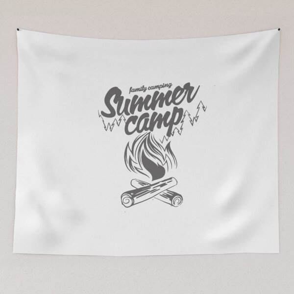 Item preview, family camping summer camp designed and sold by Tijn-W-B.