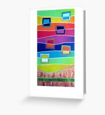 Windows to alternative Color Greeting Card