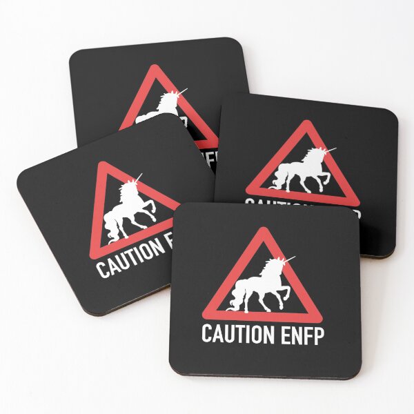 Item preview, Caution ENFP unicorn designed and sold by darcy boutique.