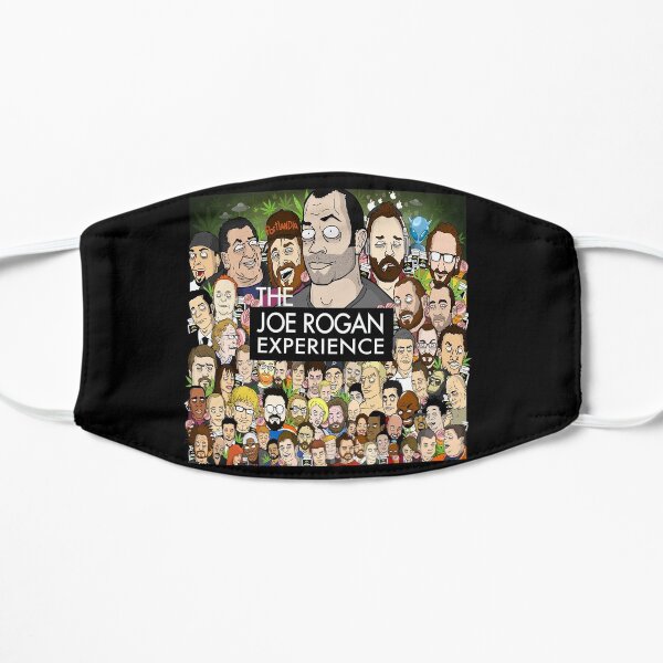 Joe Rogan And Guests Flat Mask