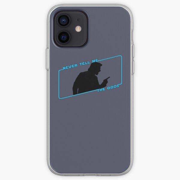 Never Tell Me The Odds (blue)!!! iPhone Soft Case