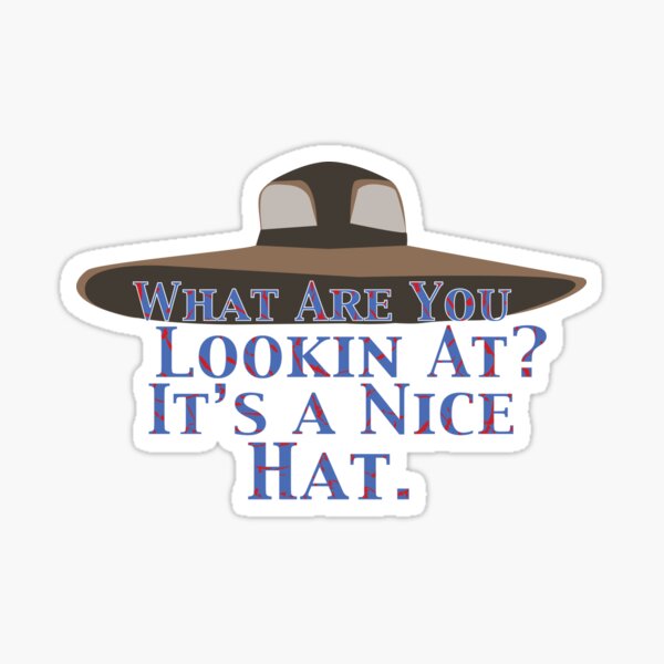 Vista previa del artículo con la obra «Sombrero icónico», diseñado y vendido por SamsPics118.
