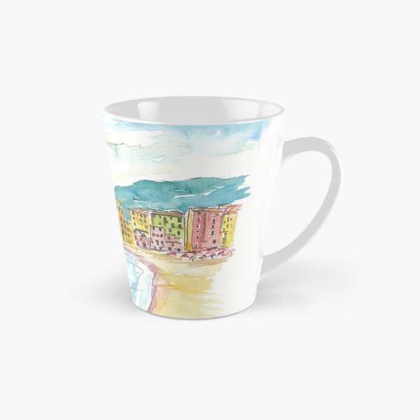 Item preview, Camogli Beach with Historic Italian Town Center  designed and sold by artshop77.