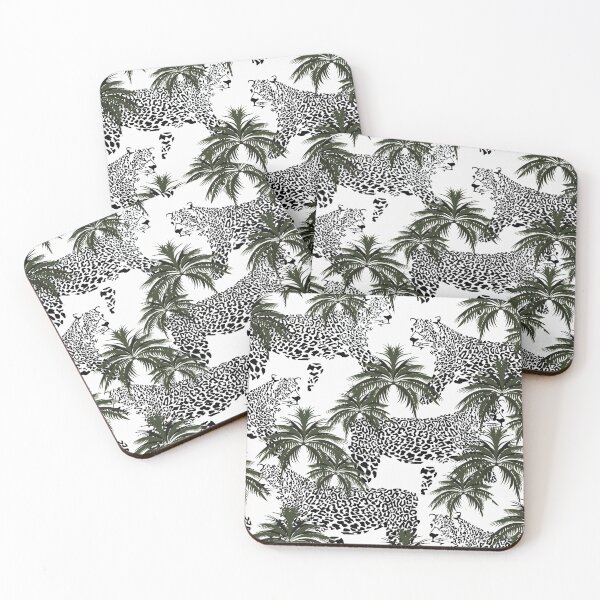 Item preview, Leopards & Palm Trees designed and sold by ZebraDesigns05.