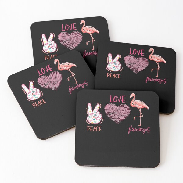 Item preview,  Love and flamingos designed and sold by bestshirtdesign.