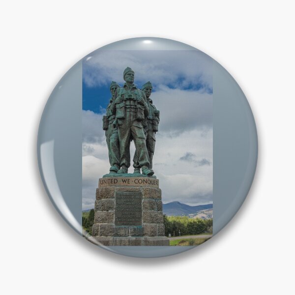 Item preview, War Memorial Commando Monument Spean Bridge Scotland designed and sold by Stravaigin.