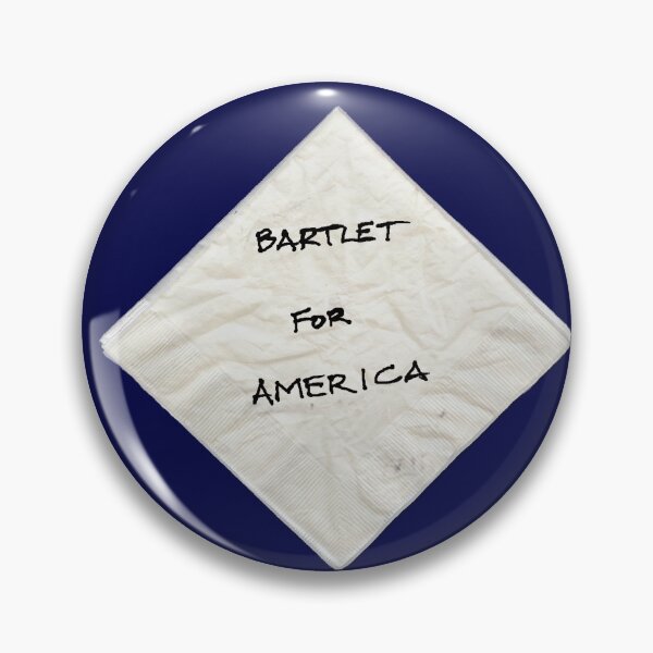 Item preview, President Bartlet's Napkin Campaign Starter! designed and sold by echomusic.
