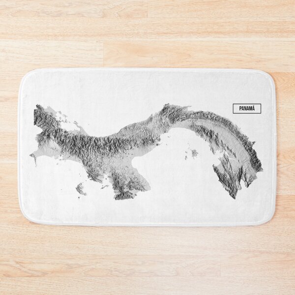 Item preview, Relief Map of Panamá designed and sold by ThinkAboutMaps.