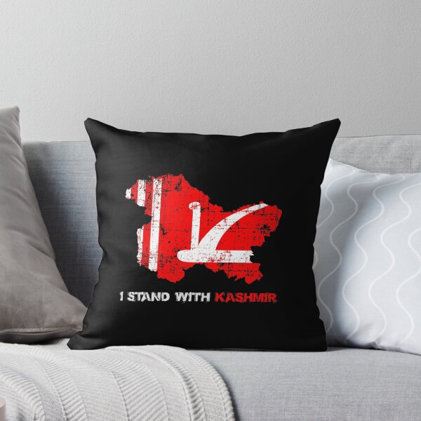 Item preview, I Stand With Kashmir - Distressed Kashmiri Flag designed and sold by creativeloog.