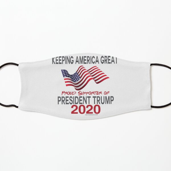 Proud Supporter of President Trump 2020 Kids Mask