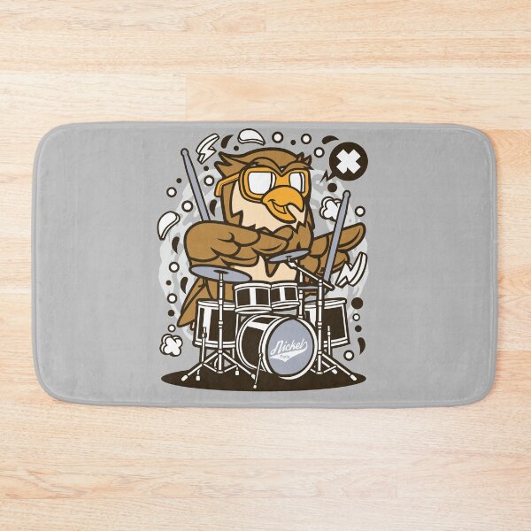 Item preview, Owl Drummer designed and sold by Nickelparis.