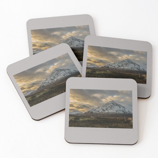 Item preview, The Buachaille Etive Mhor Winter Landscape designed and sold by Stravaigin.