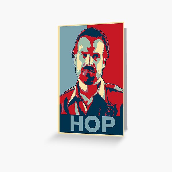 Jim Hopper for President! Greeting Card