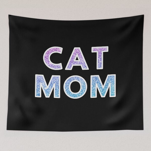 Item preview, Cat Mom Pastel Purple  designed and sold by mydoodlesateme.