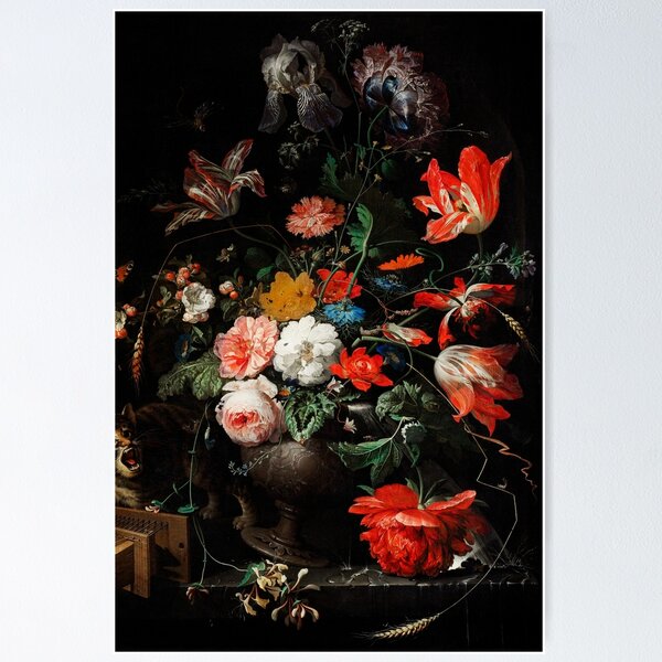 Item preview, The Overturned Bouquet by Abraham Mignon, 1660-1679 designed and sold by MeganSteer.