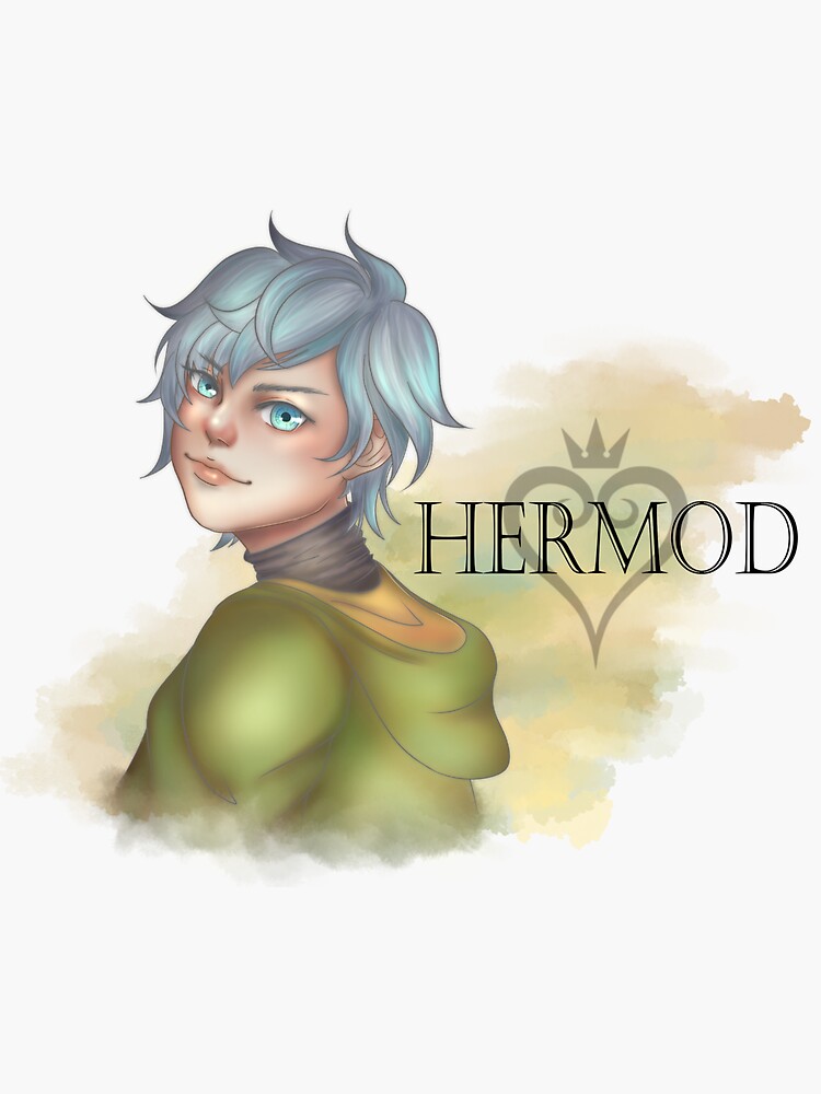 Hermod Kingdom Hearts Dark Road Sticker For Sale By O9000 Redbubble 6694