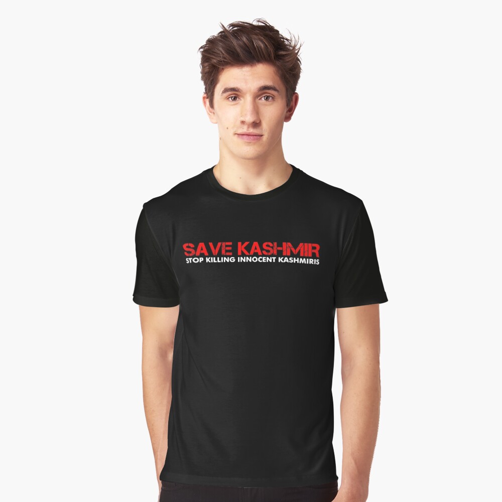 Save The Kashmir Suspected Adult & Kids Tee Top Stop Kashmir Killing T-Shirt 