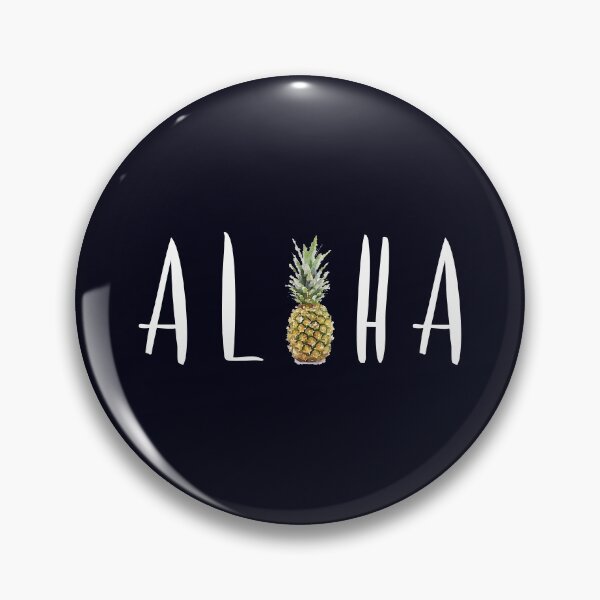 Item preview, Nautical Pineapple Aloha Quote  designed and sold by MysticMagpie.