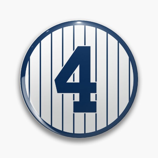 Item preview, Lou Gehrig #4 Jersey Number designed and sold by StickBall.