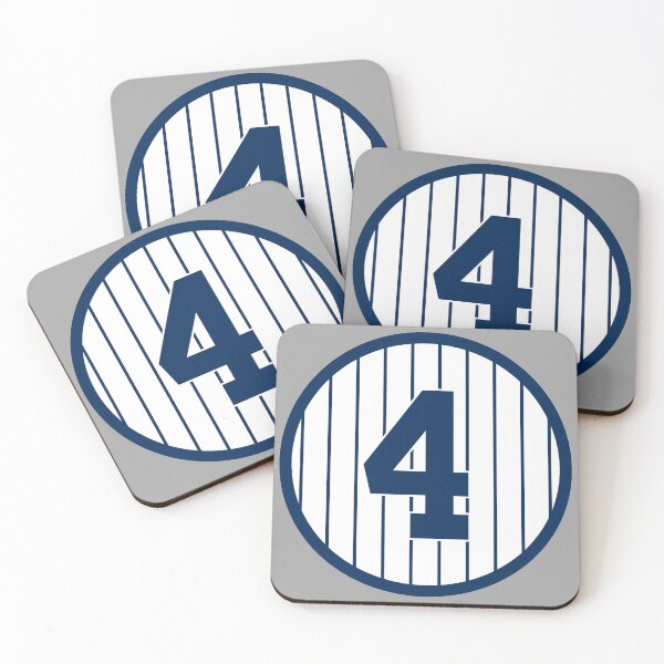 Item preview, Lou Gehrig #4 Jersey Number designed and sold by StickBall.