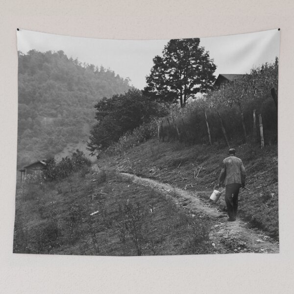 Item preview, Coal Loader on His Way Home After Work designed and sold by Ouijawedge.