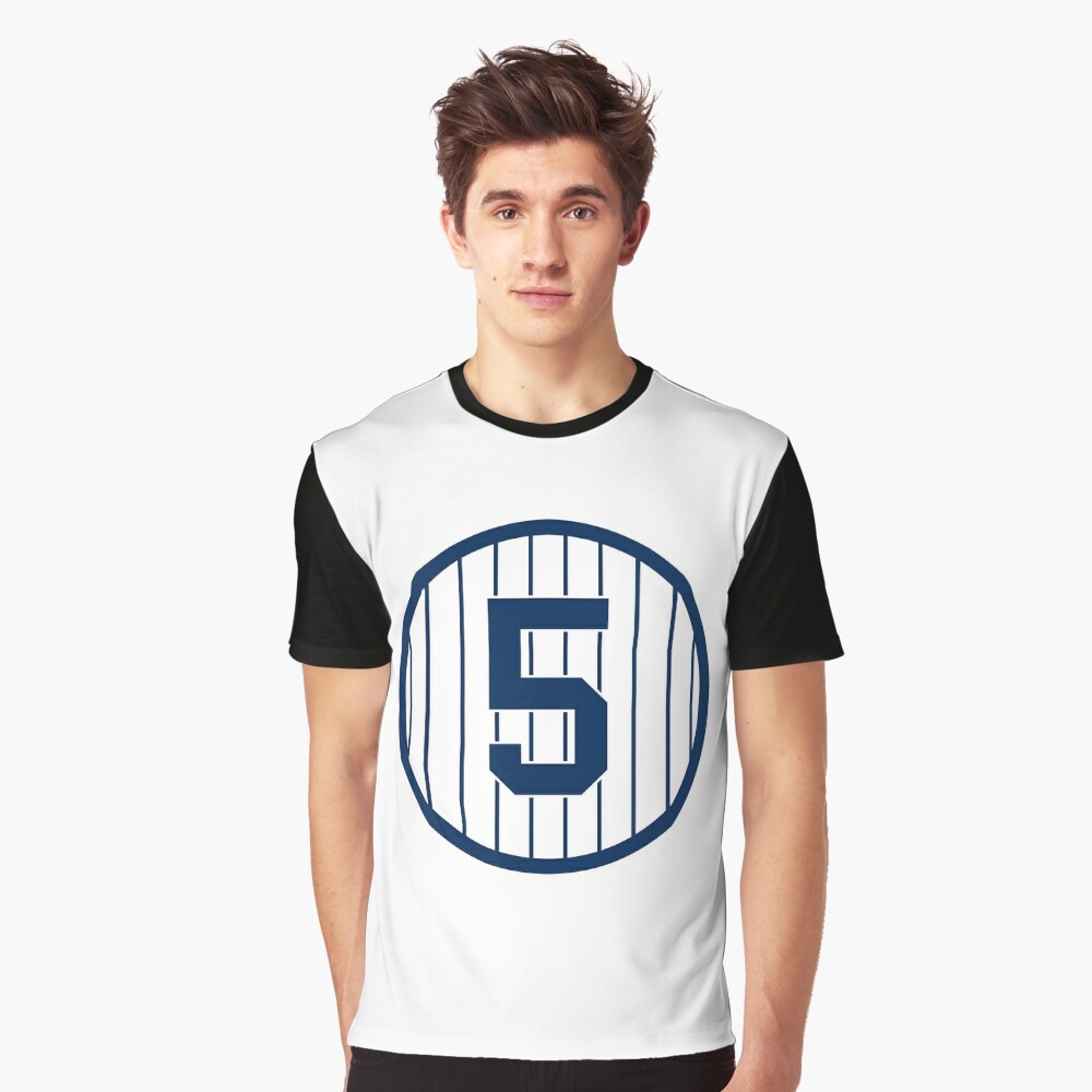 Joe DiMaggio #5 Jersey Number Magnet for Sale by StickBall