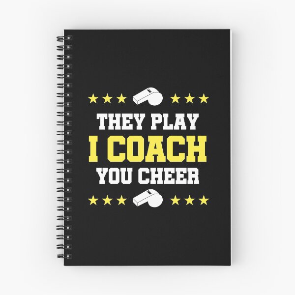 Item preview, They Play I Coach You Cheer Cheerleading Coach Gift designed and sold by haselshirt.