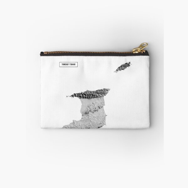 Item preview, Relief Map of Trinidad y Tobago designed and sold by ThinkAboutMaps.