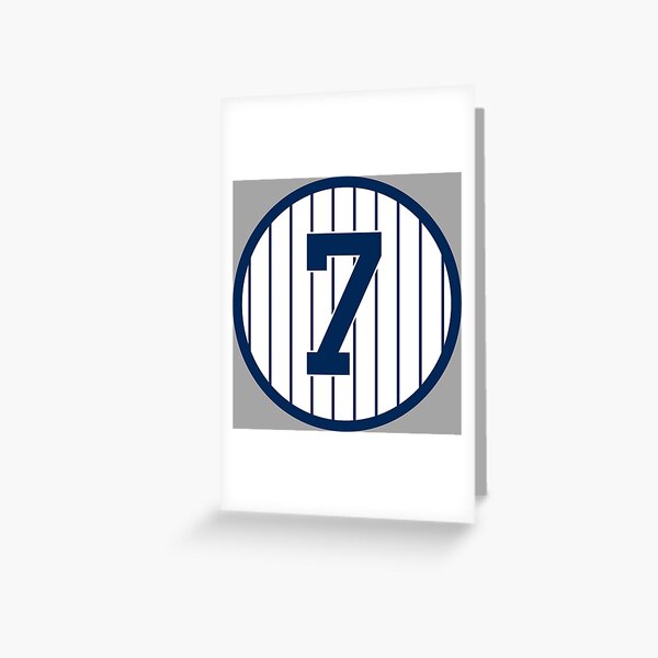 Thurman Munson #15 Jersey Number Greeting Card for Sale by