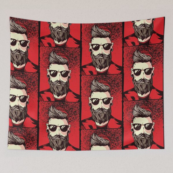 Item preview, bearded hipster  designed and sold by pirminio.