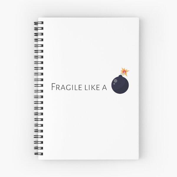 Item preview, Fragile like a bomb designed and sold by lolora.