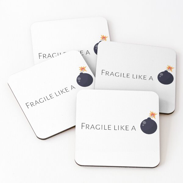 Item preview, Fragile like a bomb designed and sold by lolora.