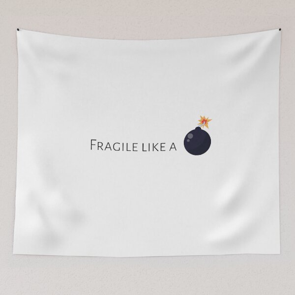 Item preview, Fragile like a bomb designed and sold by lolora.