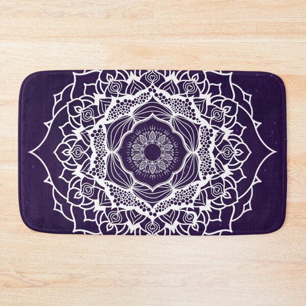 Item preview, Seven Chakra Mandala Design - WO PURPLEBG designed and sold by serenaking.