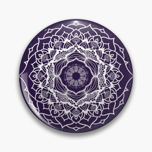 Item preview, Seven Chakra Mandala Design - WO PURPLEBG designed and sold by serenaking.