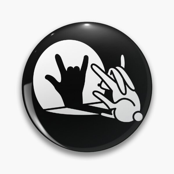 Item preview, Cute Rabbit I Love you ILY sign language deaf hand designed and sold by LaundryFactory.